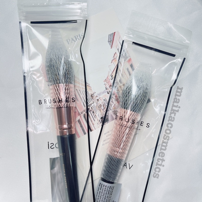 ( Chính Hãng ) Cọ Phủ &amp; Má Hồng Đầu Tròn Vacosi Blush &amp; Powder Brush M27