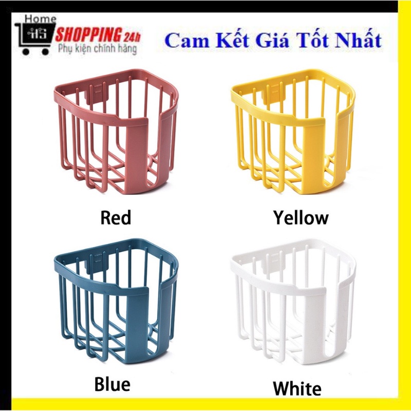 Giỏ treo đựng giấy vệ sinh dán tường tiện dụng Homeshopping24h