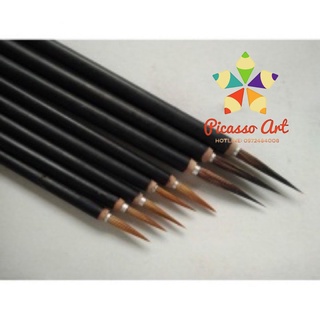 💯 [HOT SALE] Cây cọ tỉa nét vẽ tranh màu