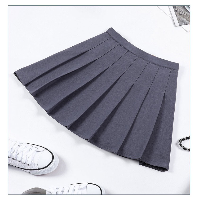 Chân váy xếp li Tennis Skiry chữ A dáng ngắn cạp chun hàng #QCCC | BigBuy360 - bigbuy360.vn