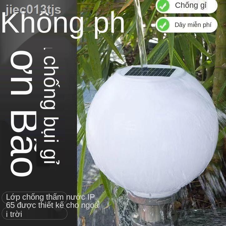 ☊ ₪ Đèn pha cột năng lượng mặt trời, sân vườn ngoài led hàng rào, cửa, trụ cổng, bóng siêu sáng nông thôn mới