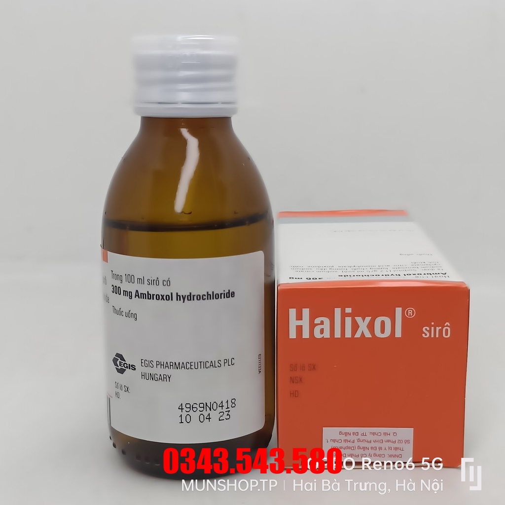 Siro Halixol 100ml của Hungary