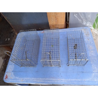 Com bo 2 Lồng bẫy chuột , sóc lưới ô vuông 3 kích cở