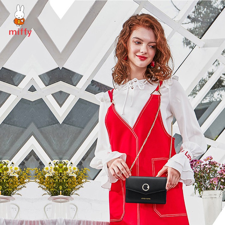 Túi đeo vai chính hãng MIFFY mini xinh xắn và cá tính M8201