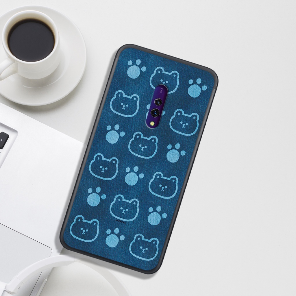 Ốp Lưng OPPO K3 - Realme X - Reno  - Reno 2 - Reno 2F , In Hình " BOBY BLUE BEAR ", Dễ Thương, Đẹp, Rẻ.