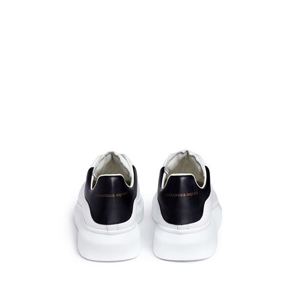 Giày Nam Nữ Đi Học Trắng Đế Cao Alexander Mc Queen, MCQ Cổ Thấp Màu Đen Full Box Bill | BigBuy360 - bigbuy360.vn