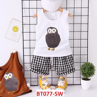 Bộ chim cú mèo quần kẻ