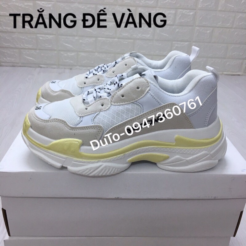 [SALE SỐC-TẶNG HỘP] Giày thể thao triple s đủ màu