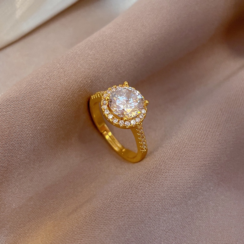 Gold Plated Open Rings Simple Fashion Personality