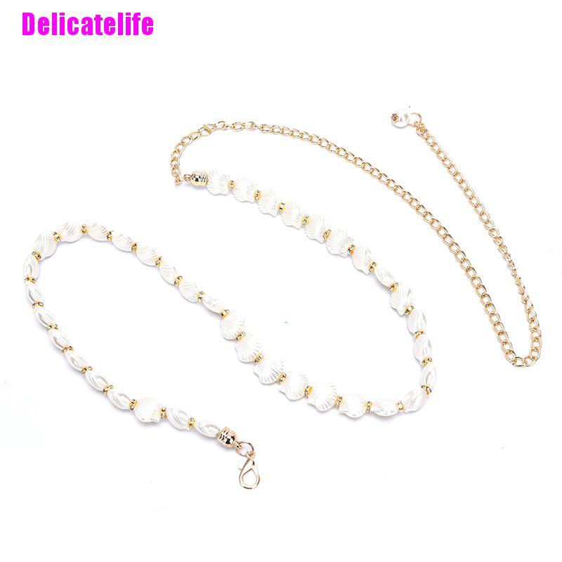 Thắt Lưng Đính Vỏ Sò Thời Trang Dành Cho Nữ