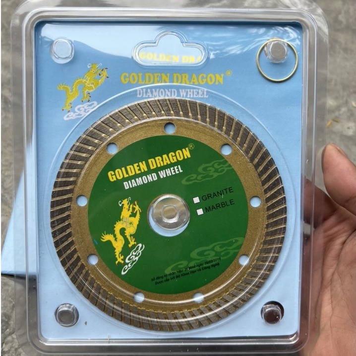 Lưỡi cắt gạch đa năng rồng xanh 110mm - 125mm x 1.2 x 20mm hộp 10 lưỡi