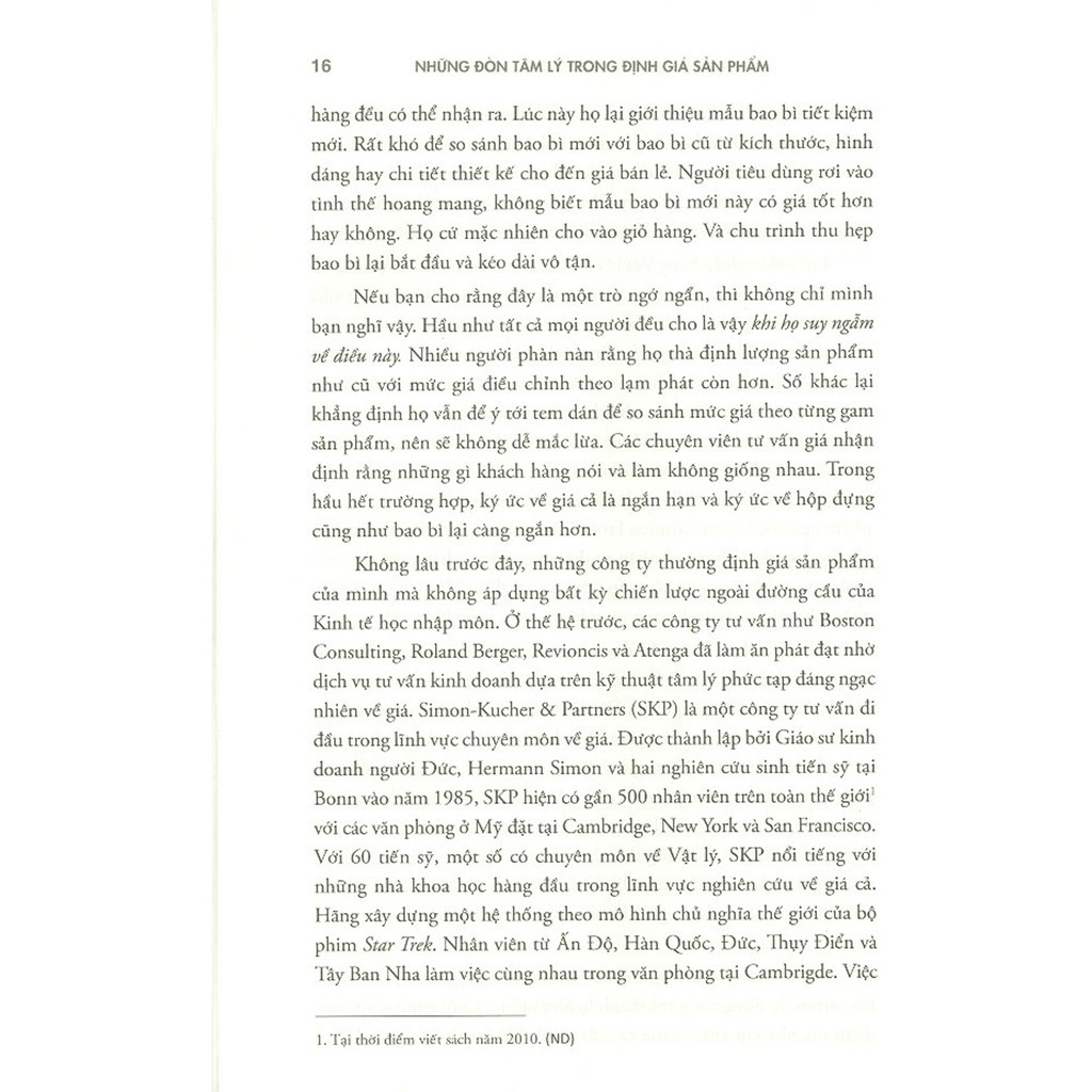 Sách - Những Đòn Tâm Lý Trong Định Giá Sản Phẩm [AlphaBooks]