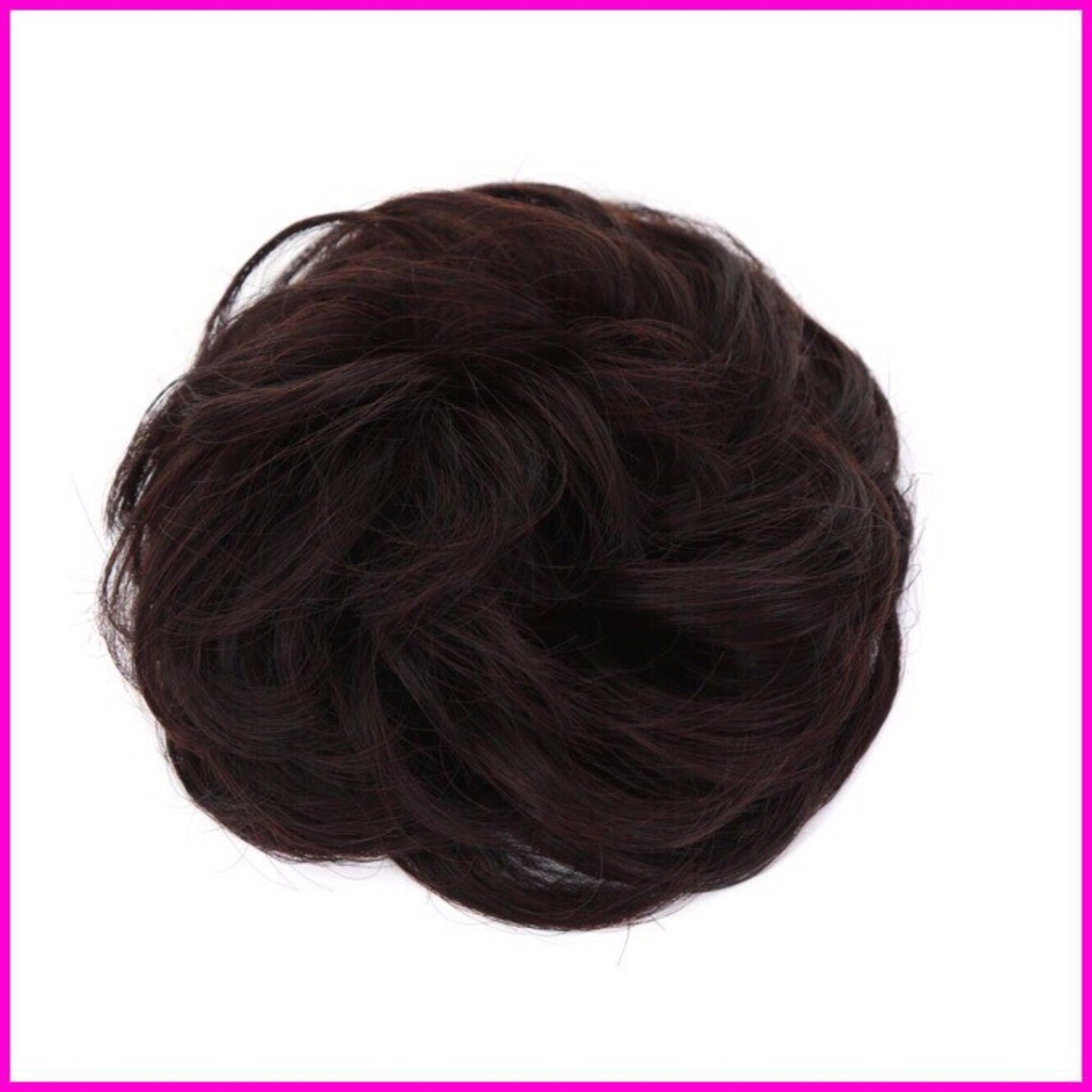 Tóc giả nữ đẹp💖𝑭𝑹𝑬𝑬𝑺𝑯𝑰𝑷💖Tóc giả búi xoăn dành cho nữ đẹp