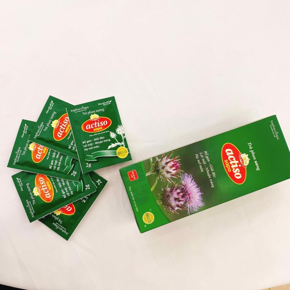 TRÀ PHUN SƯƠNG ACTISO SAPA – Hỗ trợ bảo vệ gan, giải độc gan, hạ cholesterol máu, ngăn ngừa xơ vữa động mạch