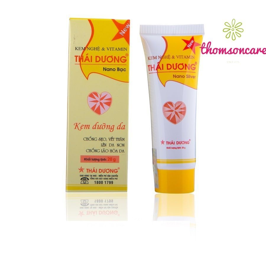 Kem nghệ và vitamin Thái Dương Nano Bạc - Giúp hết mụn, mờ thâm - Chính hãng Thái Dương | BigBuy360 - bigbuy360.vn