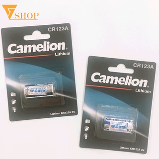 Combo 3 vỉ pin CR123 Camelion chính hãng