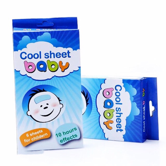 miêng dán hạ sốt Cool sheet baby