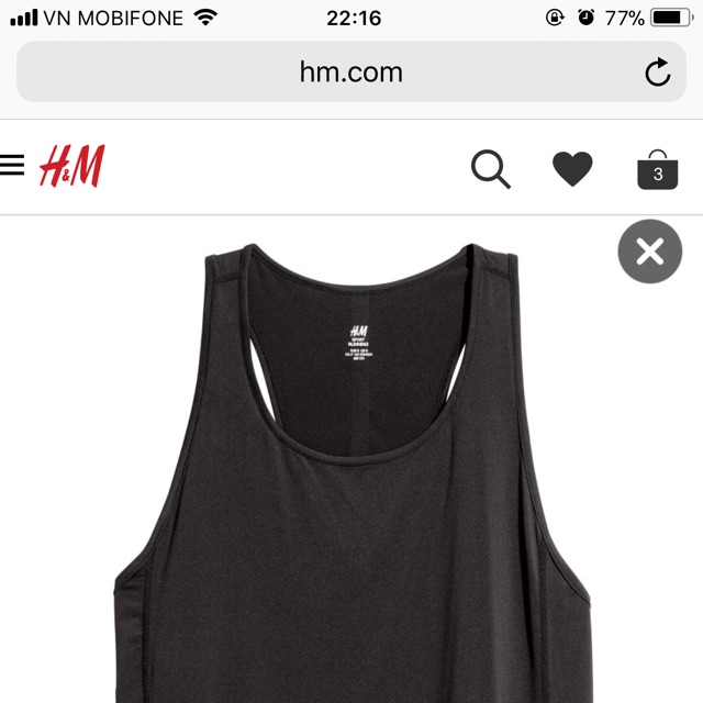Áo tập HM new