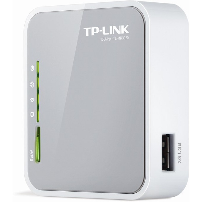 Router Wifi TP-Link TL-MR3020-Chuẩn N 300Mbps Không Dây 3G/4G- | WebRaoVat - webraovat.net.vn