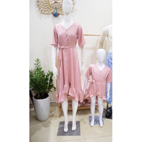 đầm đuôi cá cho mẹ và bé
