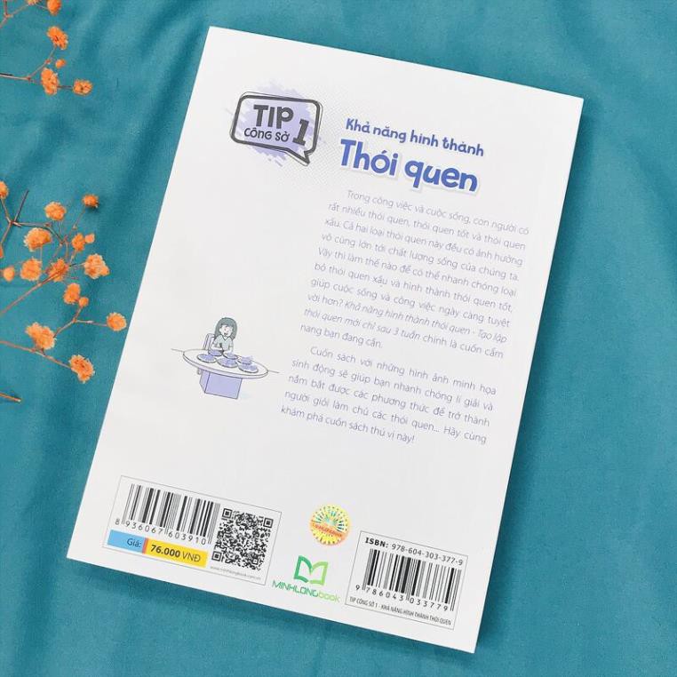 Sách - Tip Công Sở 1 - Khả Năng Hình Thành Thói Quen - Tạo Lập Thói Quen Mới Chỉ Sau 3 Tuần [ Minh Long ]