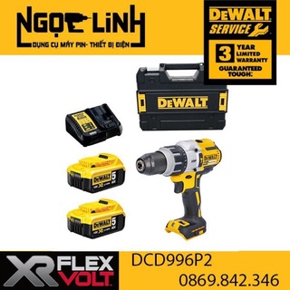 Máy khoan pin động lực dewalt dcd996p2