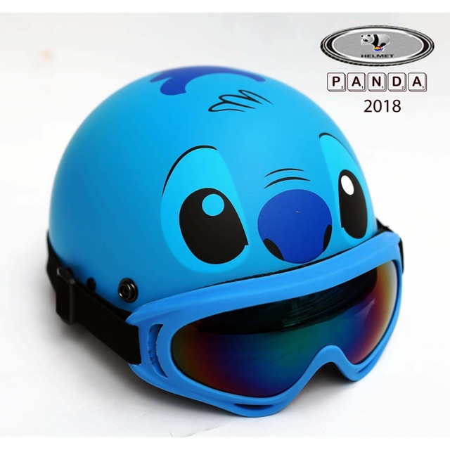 Combo nón 1/2 Stitch kèm kính UV