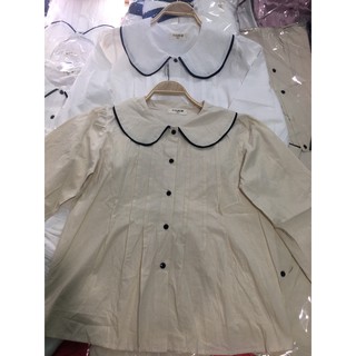 áo sơ mi nữ cổ bèo xinh( loại 1)