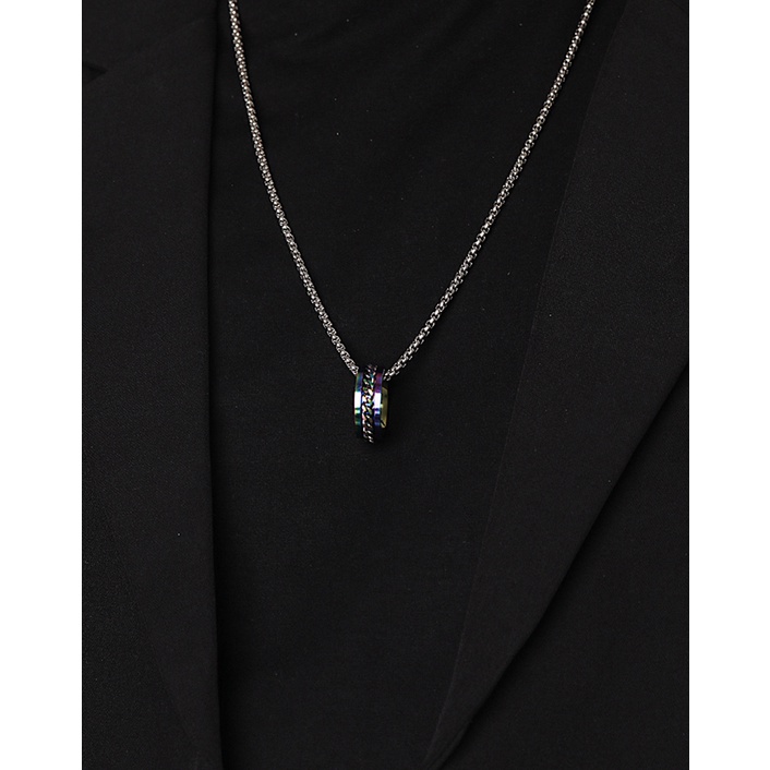 Nhẫn khui bia ánh lửa xích xoay titan đeo đôi cặp nam nữ tình yêu