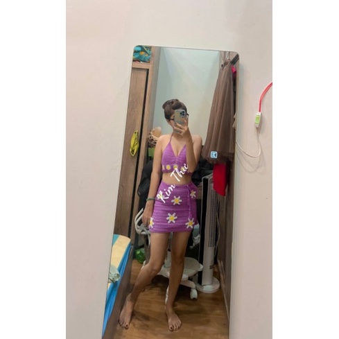 Sét đính hoa cúc