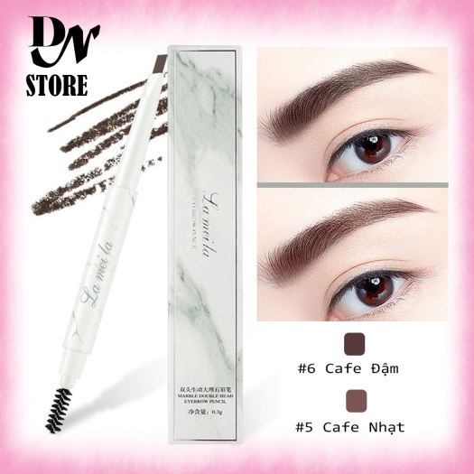 Chì Kẻ Mày 2 đầu Vân Đá Lameila