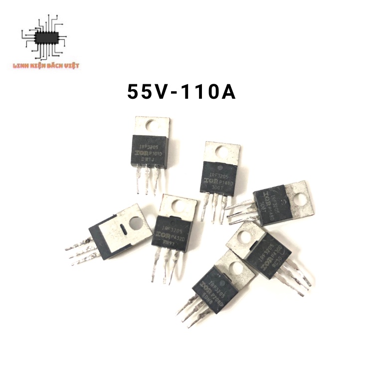 Mosfet IRF3205  tháo máy lưng đồng và mới