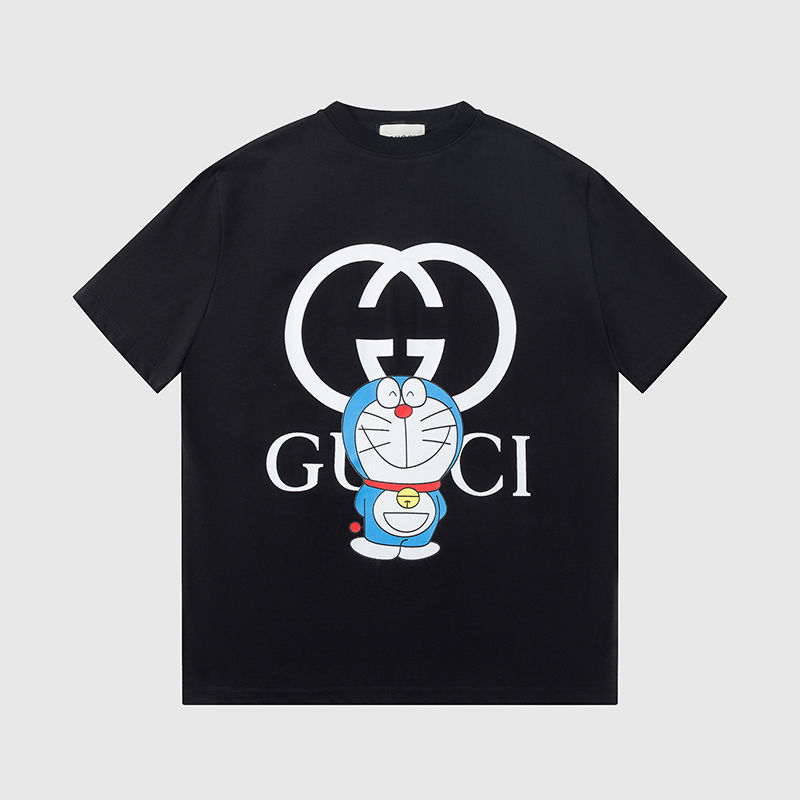 Áo Thun Gucci Ngắn Tay Thời Trang Cho Nam Nữ