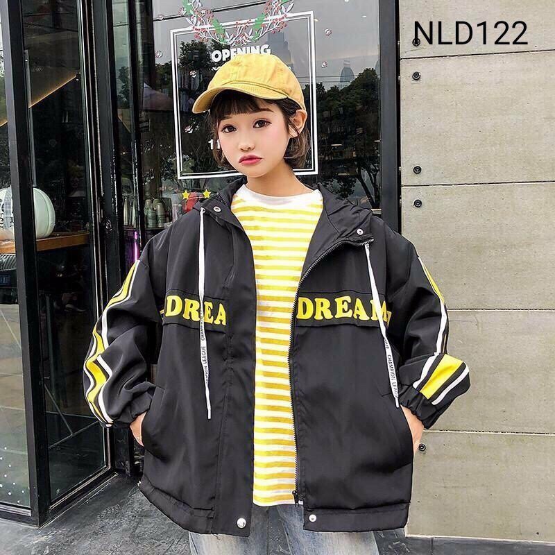 Áo Khoác Nữ Dù 2 Lớp Mẫu Mới Giấu Kéo Có Nón Hàn Quốc 2018 | BigBuy360 - bigbuy360.vn