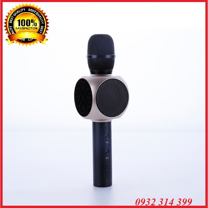 MICRO KARAOKE - MIC KHÔNG DÂY KARAOKE ĐA NĂNG KIÊM LOA BLUETOOTH ÂM THANH SIÊU BASS MIC BẮT GIỌNG CHỈNH