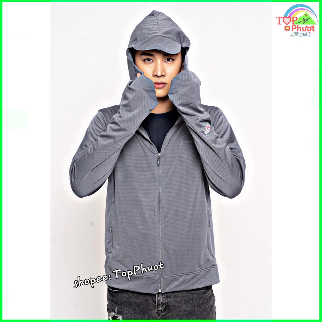 Áo khoác chống nắng nam nữ kiểu Ninja - Áo chống nắng nam nữ vải cao cấp kim cương thoáng mát