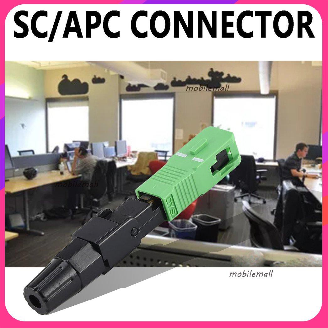 MớiSC/APC 10Pcs/Lot FTTH Embedded Fast Quick Assembly Optical Fiber Connector