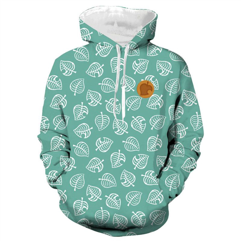 Áo Hoodie In Hình 3d Game Animal Crossing
