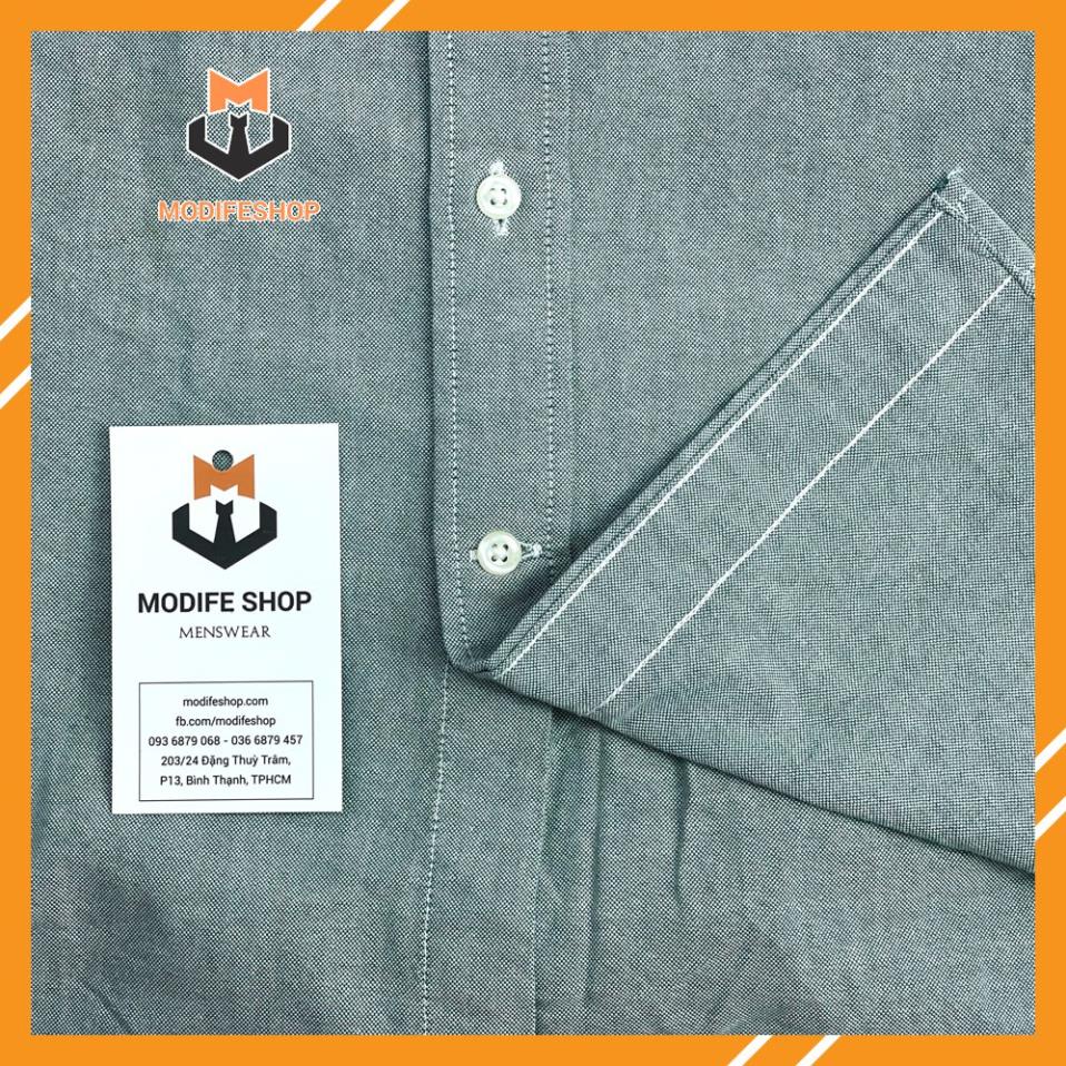 Áo Sơ Mi nam tay ngắn Oxford Slim Fit Shirt  - Modife Shop