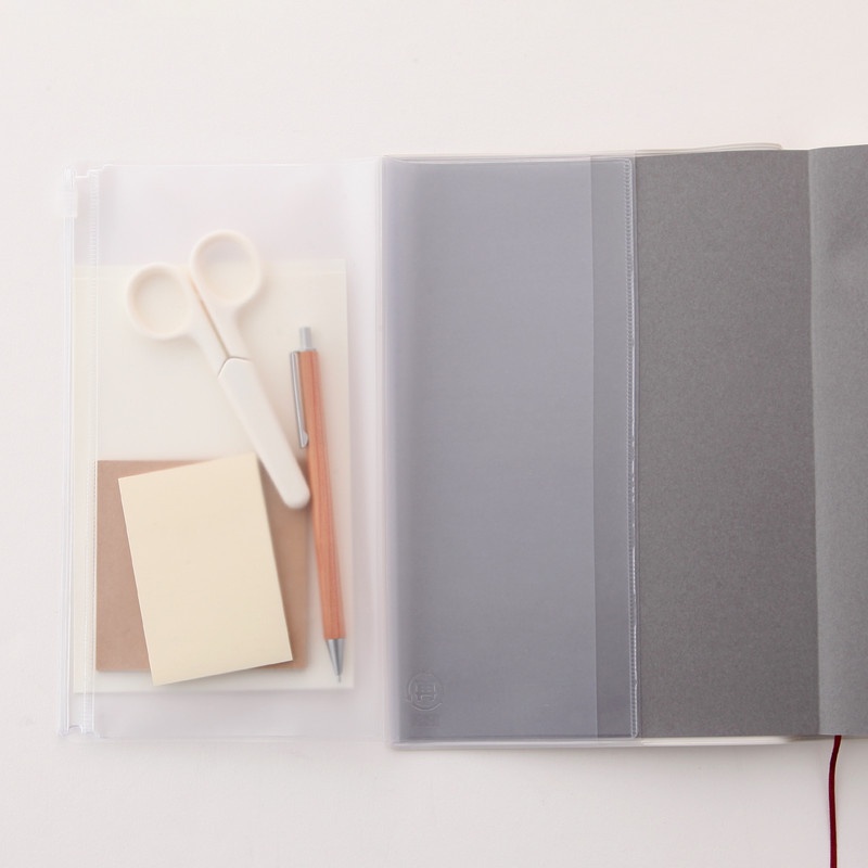 Muji Túi Khóa Trượt A5