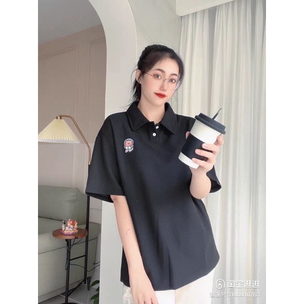Áo polo logo gấu nâu TH6