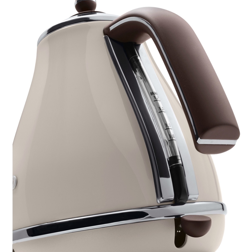 Ấm Siêu Tốc Delonghi Icona Vintage KBOV 2001 Nội Địa Đức Dung Tích Lớn 1.7L Phong Cách Cổ Điển Cao Cấp GermanySNT