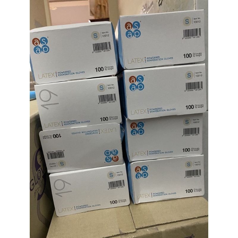 Găng tay y tế Asap/Topcare hàng nhập khẩu từ Malaysia hộp 100 chiếc