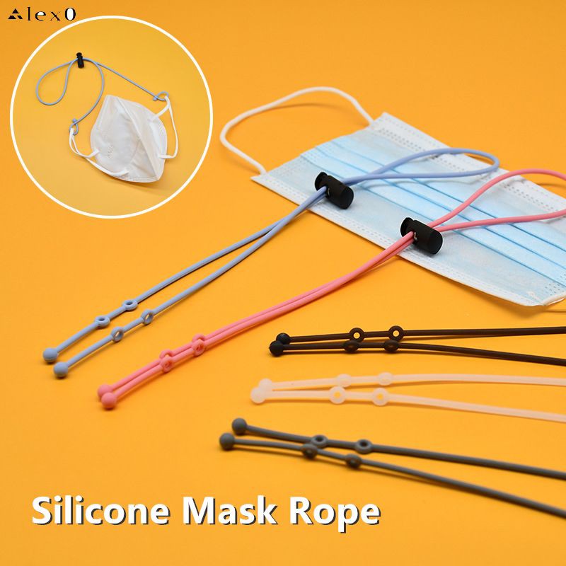 Dây silicone đeo khẩu trang bằng silicone chỉnh được
