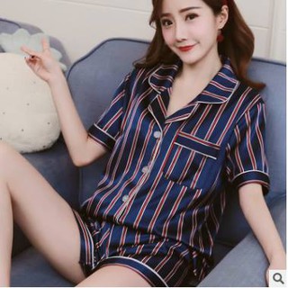 Bộ ngủ lụa cao cấp - bộ ngủ lụa chất cực đẹp mát