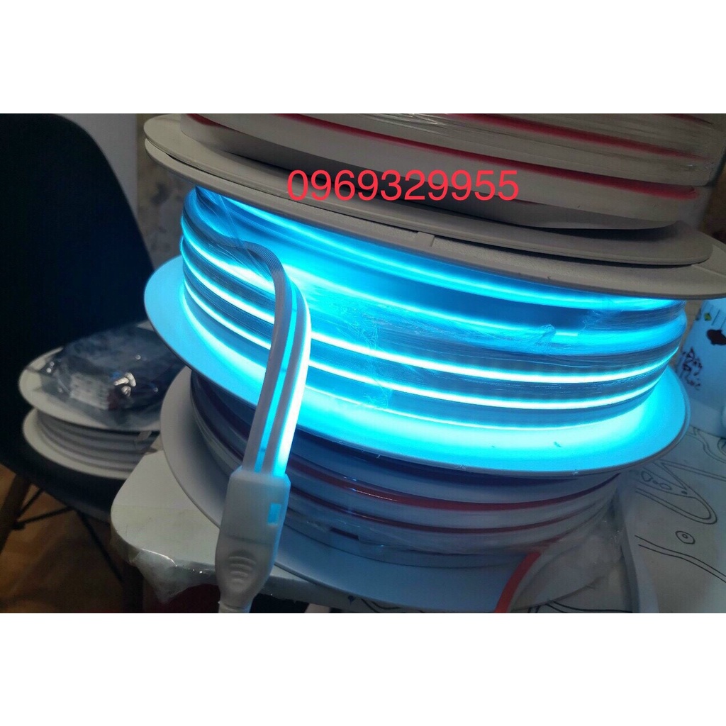 Đèn dây Led Neon Mầu Xanh Dương Xanh Lá Trắng Vàng Tím Hồng Đỏ 12V Chíp 2835 - Mắt Viêt. Bảo Hành 12 Tháng