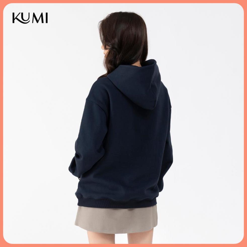 Áo Hoodie Nữ Dài Tay Có Mũ Chất Nỉ Bông Cao Cấp Kumi, Áo Nỉ Nữ Basic Có Mũ Thời Trang Trẻ Trung Năng Động | BigBuy360 - bigbuy360.vn