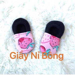 giầy nỉ bông- giày ấm cho bé( hàng dày dặn loại 1)
