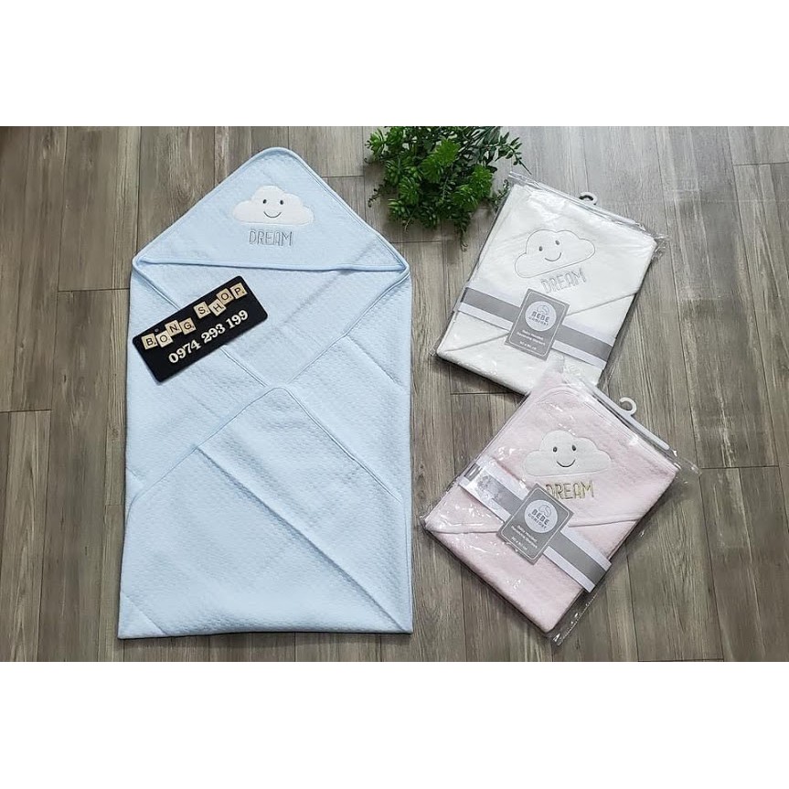 Chăn ủ trần bông Bebe comfort cao cấp (80x80cm)