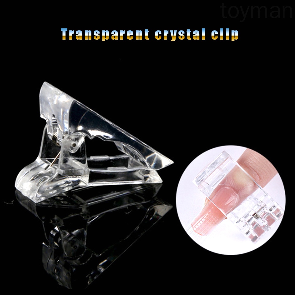 [Hàng mới về] Kẹp nhựa hỗ trợ nối dài móng tay chuyên dụng cho salon